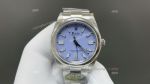 Clean Factory Rolex Oyster Perpetual 3230 Light Blue Face Watch 